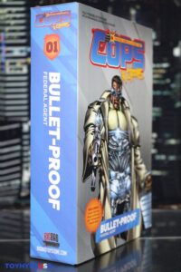 Fresh Monkey Fiction Cops 'N Crooks Bulletproof Figure