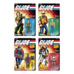 Super7 G.I. Joe ReAction+ Wave 9 - Cobra Viper Gunner, Deep Six, Lady Jaye & Zartan Figures