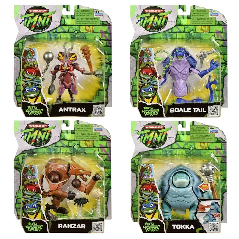 Playmates Toys Tales of the Teenage Mutant Ninja Turtles Monster Mutanimals Figures Set Pre-Orders