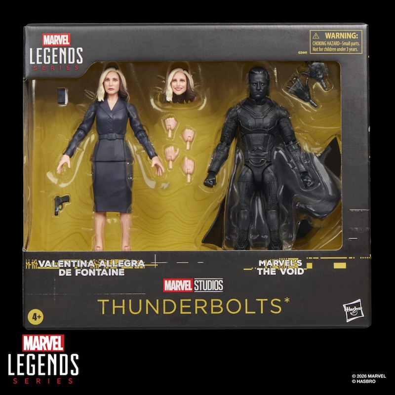 The Thunderbolts - The Void & Valentina Allegra De Fontaine Figures 2-Pack
