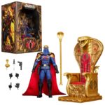 G.I. Joe Classified Series #221 Cobra Commander Action Figure with Throne Set