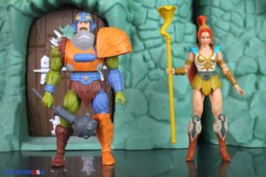 Mattel Masters of the Universe Origins 200X Cartoon Collection Teela & Roboto Figures