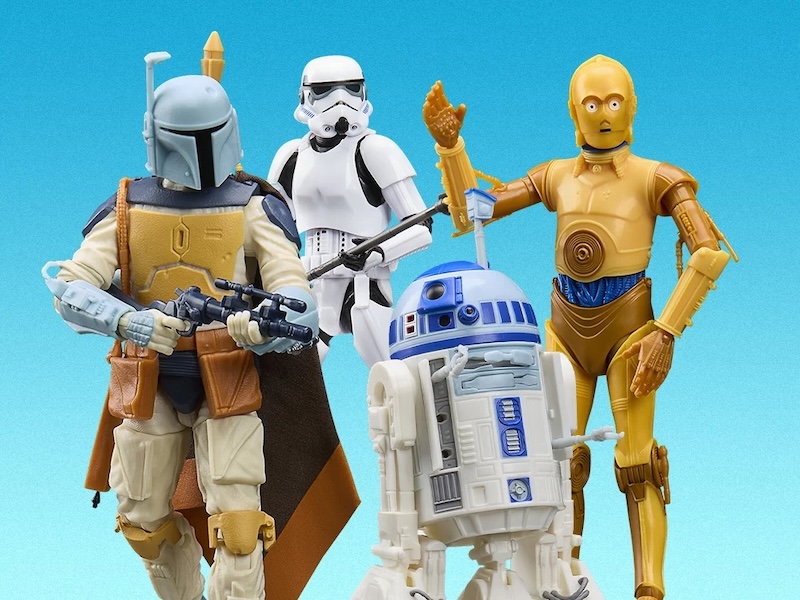 Hasbro Star Wars The Black Series 6″ Star Wars: Droids – C-3PO, R2-D2, Storm Trooper & Boba Fett Figures Pre-Orders