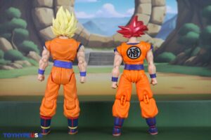 Bandai Namco Dragon Ball Super S.H. Figuarts Super Saiyan God Goku (Saiyan God Instilled With the Light of Righteous Hearts) Figure