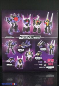 Takara-Tomy Transformers Dramatic Capture Series Decepticons Part 2 (Skywarp & Insecticon Trio) Figure Set