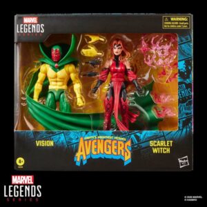 Hasbro Marvel Legends Series 6" Scarlet Witch & Vision 2-Pack Figures