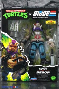 Playmates Toys Teenage Mutant Ninja Turtles x G.I. Joe Figures