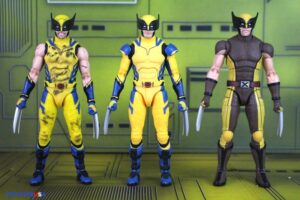 Hasbro Marvel Legends Series Deadpool & Wolverine Movie – Wolverine (Sleevless) & Wolverine (Brown Suit) Figures