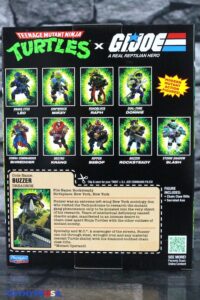 Playmates Toys Teenage Mutant Ninja Turtles x G.I. Joe Figures