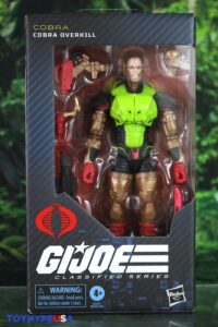 Hasbro G.I. Joe Classified Series 6″ Cobra Overkill Figure