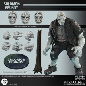 Mezco Toyz DC Comics One12 Collective Solomon Grundy Figure