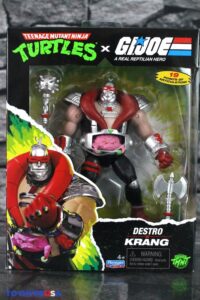 Playmates Toys Teenage Mutant Ninja Turtles x G.I. Joe Figures