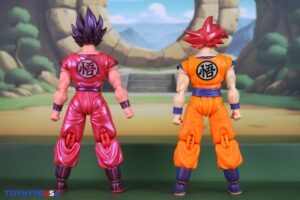 Bandai Namco Dragon Ball Super S.H. Figuarts Super Saiyan God Goku (Saiyan God Instilled With the Light of Righteous Hearts) Figure