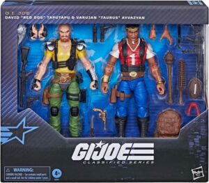 Hasbro G.I. Joe Classified Series #193, David Red Dog Taputapu & Varujan Taurus Ayvazyan