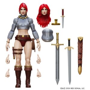 Boss Fight Studio Red Sonja Epic H.A.C.K.S. Immortal Red Sonja 1/12 Scale Figure