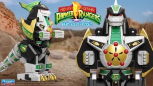 Playmates Toys Announces First-Ever Crowdfunding Campaign To Bring Green Dragonzord To Mighty Morphin Power Rangers Fans