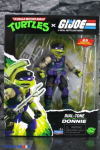 Playmates Toys Teenage Mutant Ninja Turtles x G.I. Joe Figures