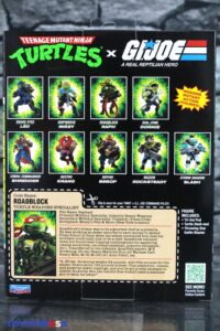Playmates Toys Teenage Mutant Ninja Turtles x G.I. Joe Figures