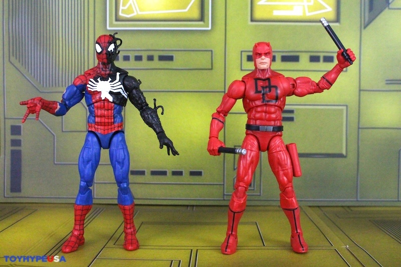 Hasbro Marvel Legends Series 6″ Secret Wars Wave 2 – Daredevil & Spider-Man (Alien Costume) Figures