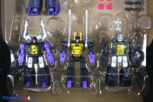 Takara-Tomy Transformers Dramatic Capture Series Decepticons Part 2 (Skywarp & Insecticon Trio) Figure Set