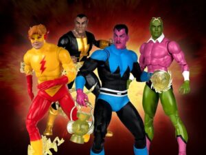 McFarlane Toys DC Multiverse Sinestro (Classic), Black Adam (Modern Age), Brainiac (Classic) & Kid Flash (Classic) Figures Pre-Orders