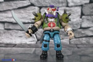 Playmates Toys Teenage Mutant Ninja Turtles x G.I. Joe Figures
