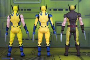 Hasbro Marvel Legends Series Deadpool & Wolverine Movie – Wolverine (Sleevless) & Wolverine (Brown Suit) Figures