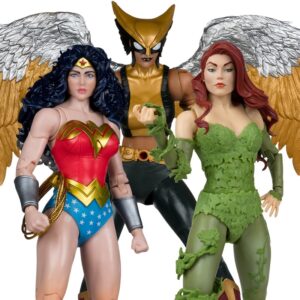 McFarlane Toys DC Multiverse Collector Edition Wonder Woman, Poison Ivy & Hawkgirl (Kendra Saunders) Figures