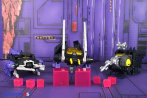 Takara-Tomy Transformers Dramatic Capture Series Decepticons Part 2 (Skywarp & Insecticon Trio) Figure Set