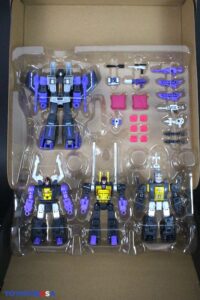 Takara-Tomy Transformers Dramatic Capture Series Decepticons Part 2 (Skywarp & Insecticon Trio) Figure Set