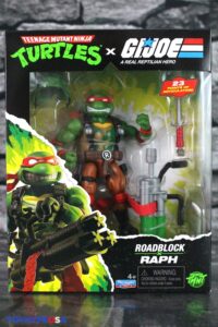 Playmates Toys Teenage Mutant Ninja Turtles x G.I. Joe Figures