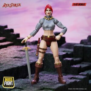 Boss Fight Studio Red Sonja Epic H.A.C.K.S. Immortal Red Sonja 1/12 Scale Figure