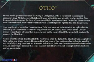 Four Horsemen Studios Mythic Legions Legacies of Mythoss – Army of Leodysseus Otho Figure