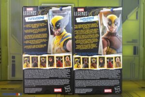 Hasbro Marvel Legends Series Deadpool & Wolverine Movie – Wolverine (Sleevless) & Wolverine (Brown Suit) Figures