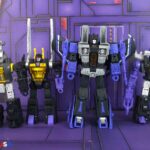 Takara-Tomy Transformers Dramatic Capture Series Decepticons Part 2 (Skywarp & Insecticon Trio) Figure Set