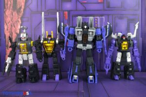 Takara-Tomy Transformers Dramatic Capture Series Decepticons Part 2 (Skywarp & Insecticon Trio) Figure Set