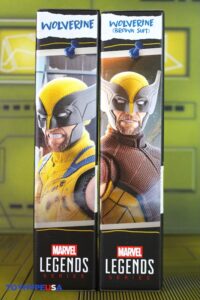 Hasbro Marvel Legends Series Deadpool & Wolverine Movie – Wolverine (Sleevless) & Wolverine (Brown Suit) Figures