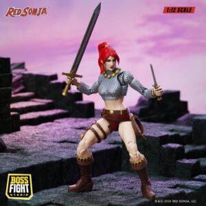 Boss Fight Studio Red Sonja Epic H.A.C.K.S. Immortal Red Sonja 1/12 Scale Figure