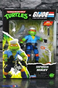 Playmates Toys Teenage Mutant Ninja Turtles x G.I. Joe Figures