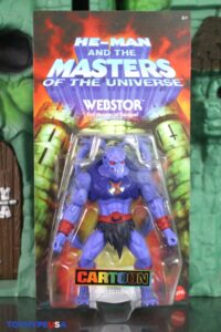 Mattel Masters of the Universe Origins 200X Cartoon Collection Buzz Off, Keldor, Webstor & Whiplash Figures