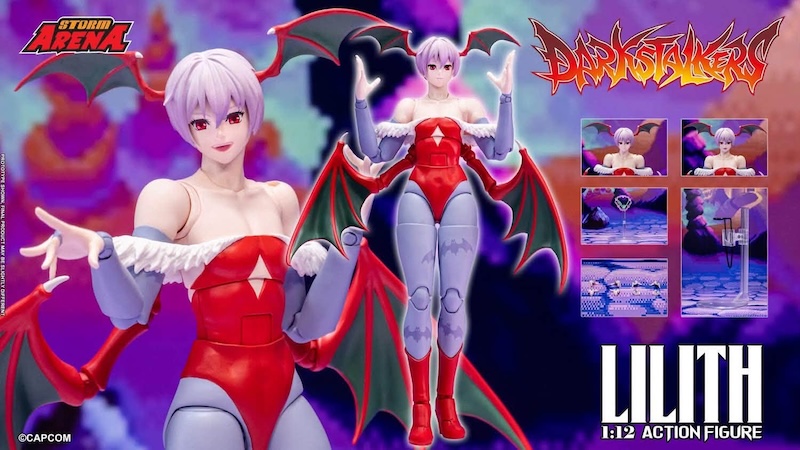 Storm Collectibles Darkstalkers Storm Arena Lilith 1/12 Scale Figure