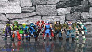 Playmates Toys Teenage Mutant Ninja Turtles x G.I. Joe Figures