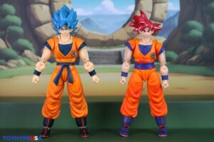 Bandai Namco Dragon Ball Super S.H. Figuarts Super Saiyan God Goku (Saiyan God Instilled With the Light of Righteous Hearts) Figure