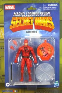 Hasbro Marvel Legends Series 6″ Secret Wars Wave 2 – Daredevil & Spider-Man (Alien Costume) Figures