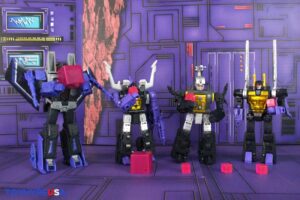 Takara-Tomy Transformers Dramatic Capture Series Decepticons Part 2 (Skywarp & Insecticon Trio) Figure Set