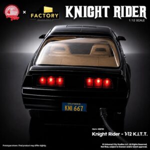 Factory Entertainment – Knight Rider K.I.T.T. Vehicle & Michael Knight Action Figure 1/12 Scale Limited Edition Set Pre-Orders