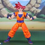 Bandai Namco Dragon Ball Super S.H. Figuarts Super Saiyan God Goku (Saiyan God Instilled With the Light of Righteous Hearts) Figure