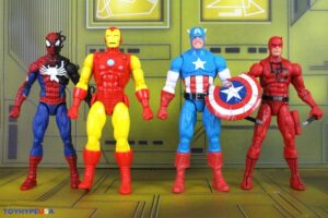 Hasbro Marvel Legends Series 6″ Secret Wars Wave 2 – Daredevil & Spider-Man (Alien Costume) Figures