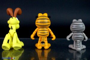Boss Fight Studio Garfield, Odie & Nermal Action Figures