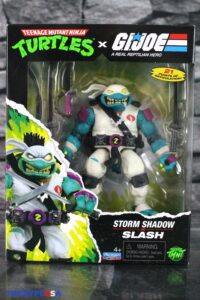 Playmates Toys Teenage Mutant Ninja Turtles x G.I. Joe Figures